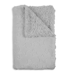 Manta Estrella Caracolas Gris