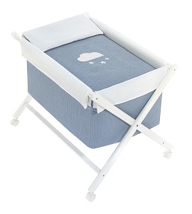 Crib In X In White Beech +...