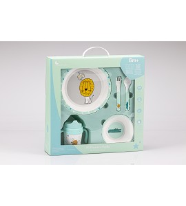 Vajilla Bebé 5 Piezas Sabana