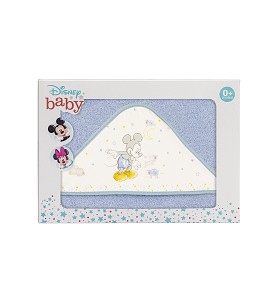 Bath Cape Blue Disney Counting Sheep Mickey