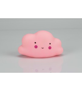 Lámpara Quitamiedo Nube Rosa