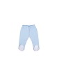 Set 5 Pcs(Shirt+Pants+Gloves+Bib+Socks)For New Born (0-6Months)-100%Cotton-Mod. Estrellas - Blue