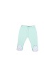 Set 5 Pcs(Shirt+Pants+Gloves+Bib+Socks)For New Born (0-6Months)-100%Cotton-Mod. Indio - Green