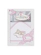 Folding Bathtub - Bath Cape Bear Cloud with Wite and Pink Termometer