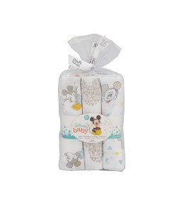 Pack 3 Muslins 80X80 -...