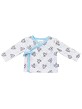 Set 5 Pcs.(Shirt+Pants+Gloves+Bib+Socks) For New Born (0-6 Months) - Cotton - Mod. Disney-Blue